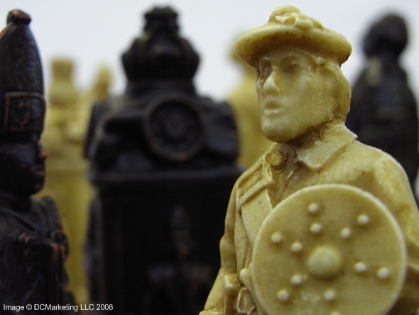 Battle of Culloden Plain Theme Chess Set